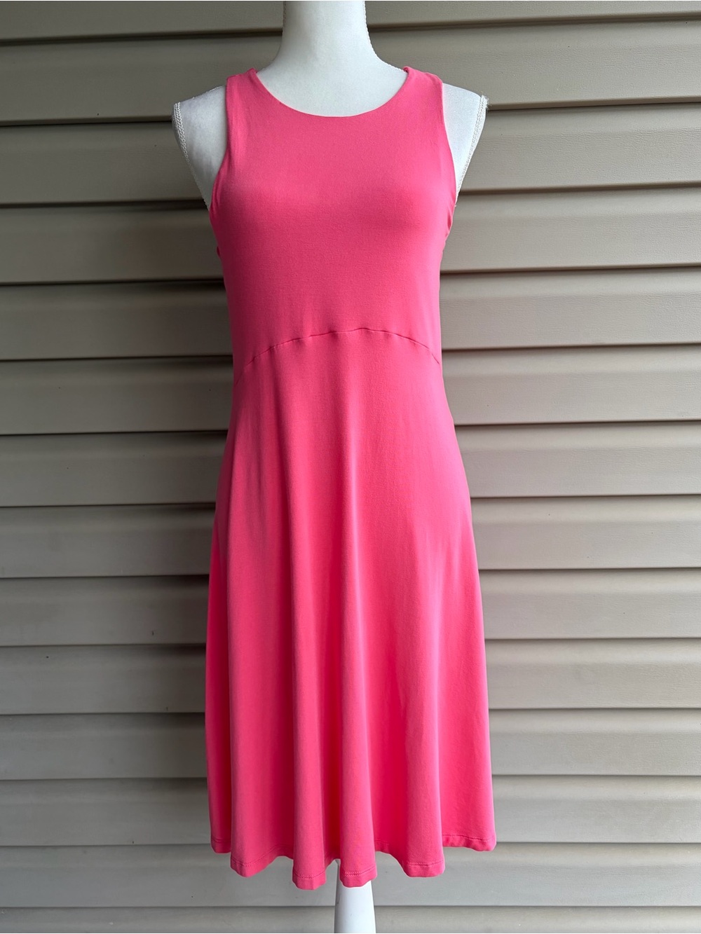 •Athleta• Coral/Pink Sleeveless Santorini Thera Dress – Size Medium